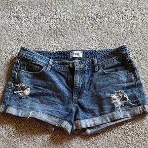 PAIGE Jimmy Jimmy Jean Shorts